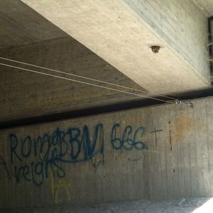 Rollenblock am Widerlager